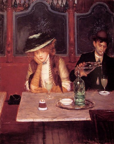 De drinkers door Jean Beraud